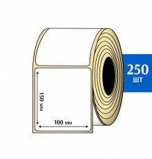 Термотрансферная этикетка полуглянец 100x150мм (250шт)