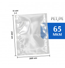 Пакет вакуумный 200/250мм PET/PE  (100 шт)