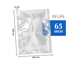 Пакет вакуумный 250/3500мм PET/PE  (100 шт)