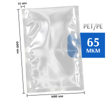 Пакет вакуумный 400/600мм PET/PE  (100 шт)