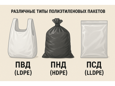 Полиэтиленовые пакеты ПВД, ПНД и ПСД: экспертное руководство по выбору для бизнеса