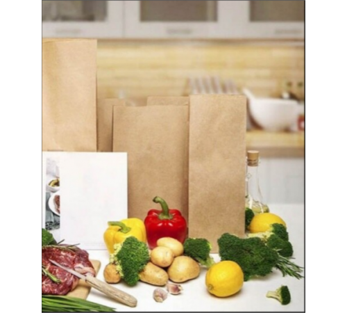 Крафт пакет бурый 240*140*280 (Ш*Г*В) мм (50 шт)