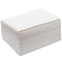 Полотенца спанлейс 35x70 см в сложении белые (100 шт)