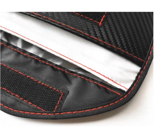 Сумка для телефона с защитой от излучения (Карбон)