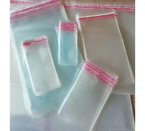 Упаковочный пакет с клеевым клапаном 10х20 см (100 шт)