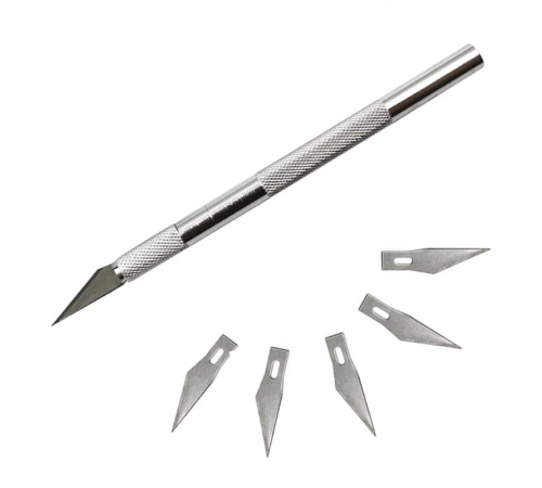 Лезвие для макетных ножей, 10 шт