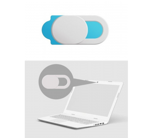 Шторки для веб камеры белые, 200 шт