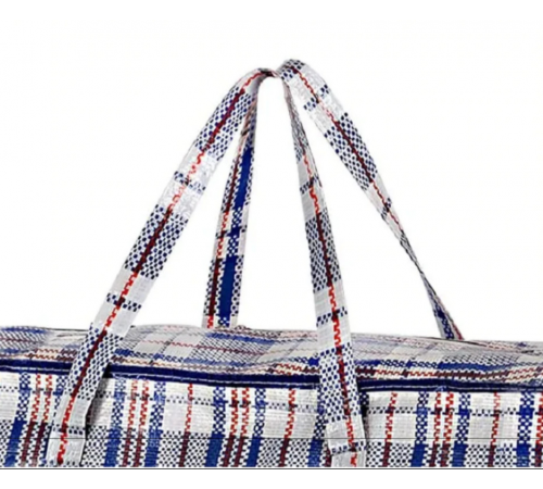 Сумка хозяйственная клетчатая 45х40х20 см