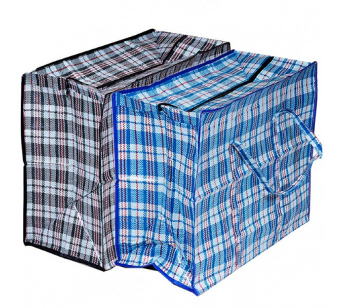 Сумка хозяйственная клетчатая 90х60х30 см