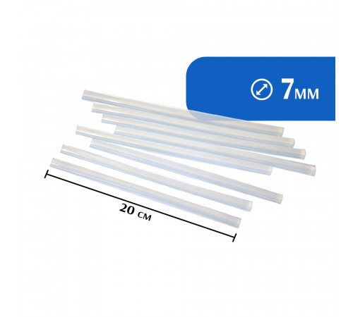 Клеевые стержни для клеевого пистолета (диаметр - 7 мм)