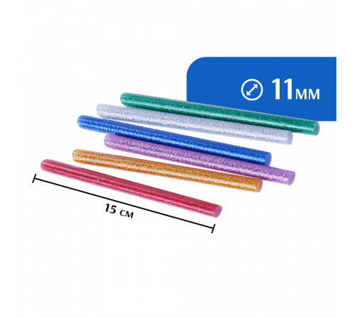 Клеевые стержни для клеевого пистолета (диаметр - 11 мм)