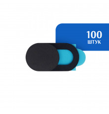 Шторки для веб камеры черные, 100 шт